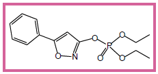  有機磷農藥Isoxathion oxon的結構式