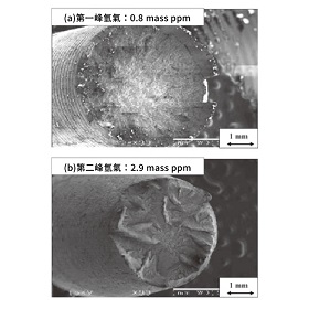 氫斷口外觀影響