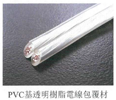 PVC基透明樹脂電線包覆材