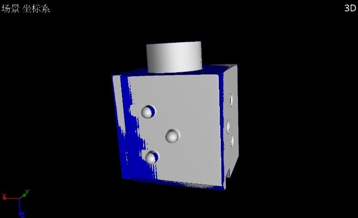 3D X-ray CT影像和CAD基於特徵進行對齊