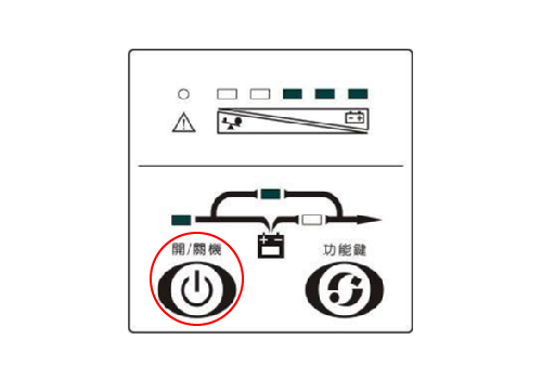 長按[開/關機]按鈕切換模式