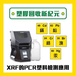 <b>X-ray螢光-XRF</b> 塑膠回收新紀元：XRF在PCR塑料檢測的創新應用
