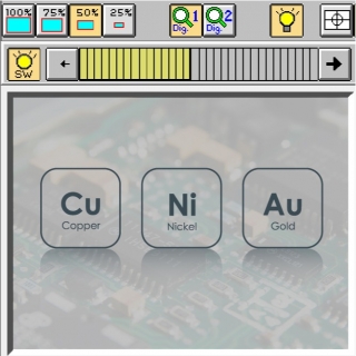 <b>X-ray螢光-XRF</b> EA1000AIII / EA1400 多功能XRF作為Cu/Ni/Au銅鎳金膜厚分析