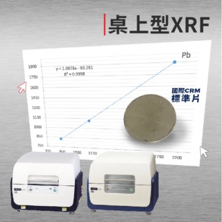 <b>X-ray螢光-XRF</b> 使用桌上型XRF的你知道嗎？ Hitachi XRF搭配國際CRM標準片校正的差別性