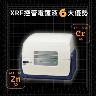 <b>X-ray螢光-XRF</b> 控管電鍍液成分品質的六大優勢